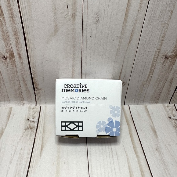 SOLD! Creative Memories Mosaic Diamond Chain Border Maker Punch NIB - Picture 1 of 4